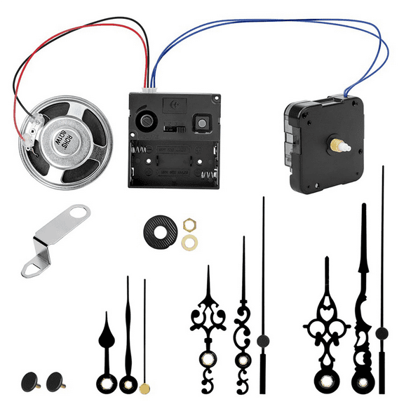 Chiming Clock Mechanism Replacement,with Chime Melody Hour Trigger and 3 Set Hands for pwm25