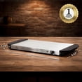 thumbnail image 6 of OVENTE Electric Warming Tray with Adjustable Temperature Control, Compact Food Warmer & Server for Buffets, Parties, Events, and Dinners, Cool-Touch Handles, Stainless Steel, Silver FW170S, 6 of 7