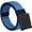 Blue, variant on YooGuoGuo Elastic Stretch Men's Webbing Belt, Lightweight Outdoor Flip Top Buckle Belt 1.5" Checkpoint Friendly