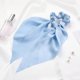 thumbnail image 1 of Fashion Leopard Print Bow Satin Girls Elastic Hair Bands Long Ribbon Ponytail Scarf Hair Tie Women Scrunchies Hair Accessories, 1 of 4