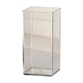 thumbnail image 2 of YardChic Clear Square Vases, Square Acrylic Vase, Flower Vase, Centerpieces Acrylic Cube Plastic Container Bulk Succulent Pots Planters for Plant Wedding Home Office Floral Decor, 7.9×3.9 Inch, 2 of 5