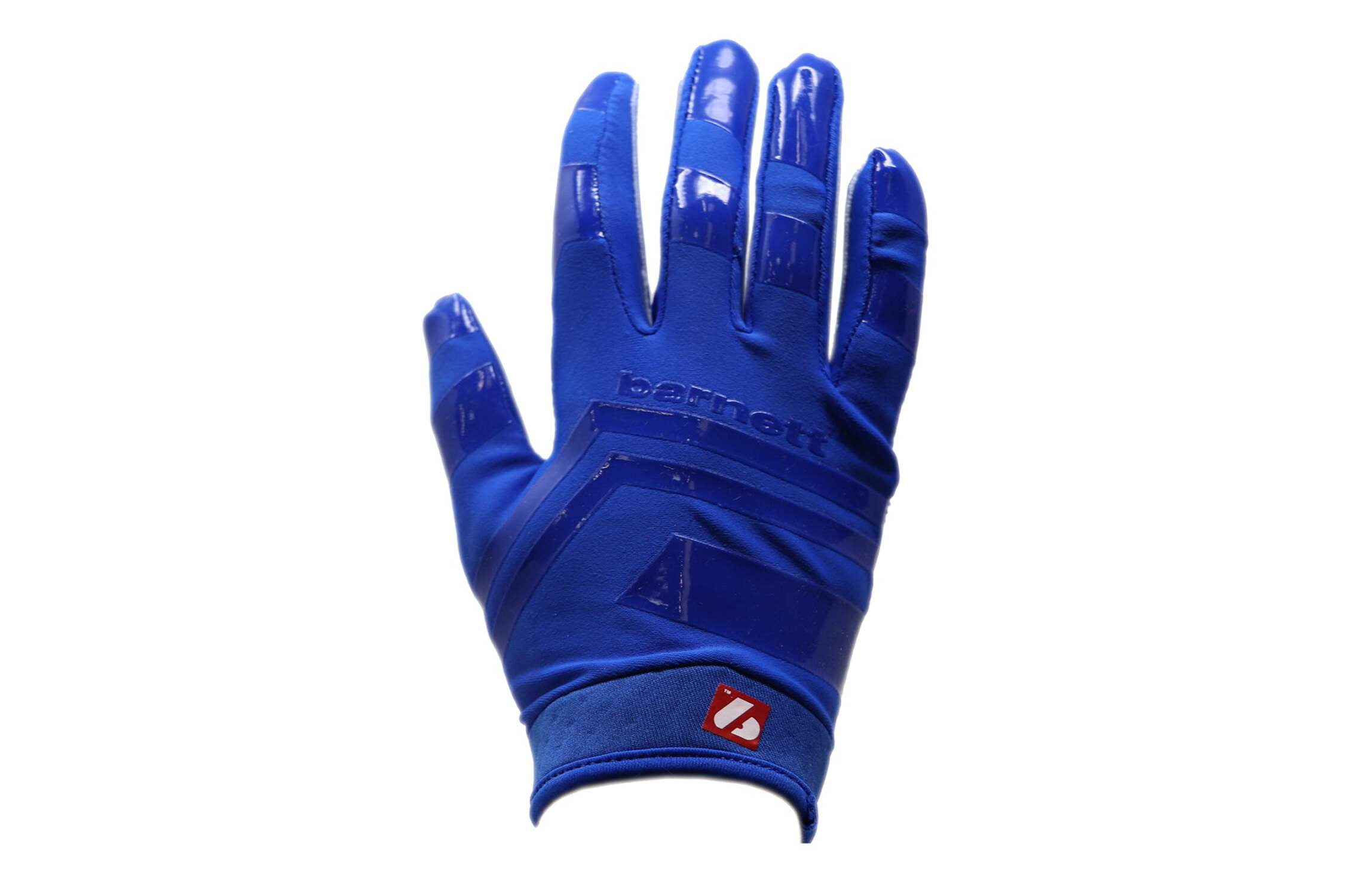Barnett FRG-03 The Best Receiver Football Gloves, Blue, 2XL