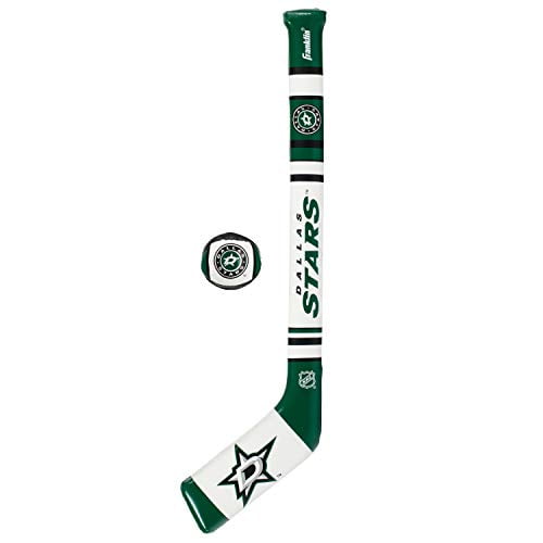 Juego de minibastones de hockey blando Franklin Sports NHL Dallas Star