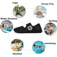 thumbnail image 5 of Water Shoes for Women Men Barefoot Beach Swim Aqua Socks Summer Wide Slides Sandals Quick Dry Pool River Sea Sock Shoes, 5 of 7