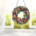 thumbnail image 4 of Kit Guirnalda Pintura Arte Con Diamantes Corona 5D DIY Navidad Redonda, 4 of 9