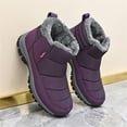 thumbnail image 2 of YOURDIARY Women's Snow Boots with Warm Fuzzy Faux Fur, Slip-ons for Women Winter Booties Shoes, 2 of 8
