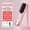 Pink, variant on Specollect 1 Pcs Rechargeable Hair Straightener Brush 2-in-1 Styling Tool with Negative Ion Technology Fast Heating Portable Travel