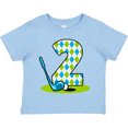 thumbnail image 3 of Inktastic Argyle Golf 2nd Birthday Boys Toddler T-Shirt, 3 of 5