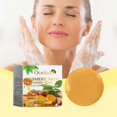 thumbnail image 2 of Honey turmeric soap mild daily cleansing facial pores brightening skin cleansing, 2 of 5