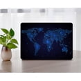 thumbnail image 1 of KSK KAISHEK Hard Shell Cover for 2023/2022/2021 Released MacBook Pro 14 inchs with XDR Display & Touch ID Type C + Black Keyboard Cover Model: M2 A2779 & A2442 M1 World Map 18, 1 of 5