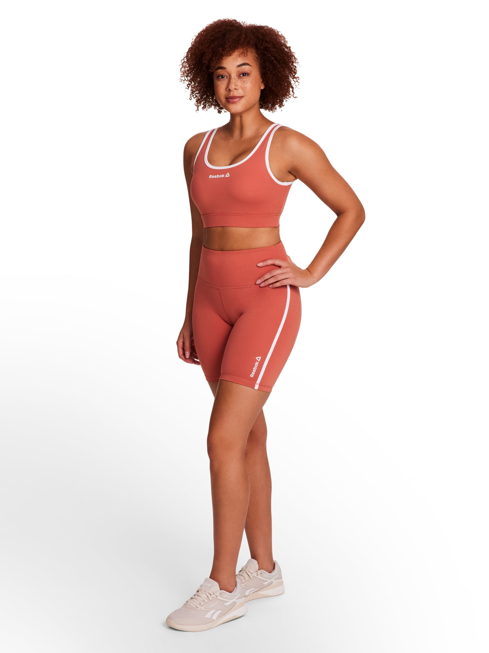 Reebok Women's Activewear High Rise Shorts Sizes XS–XXXL