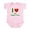 Petal Pink, variant on CafePress - I Love The Cinque Terre Italy Infant Bodysuit - Baby Light Bodysuit, Size Newborn - 24 Months