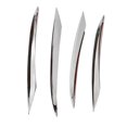 thumbnail image 4 of 4PCs Front Fog Lamp Strips Trim Sticker Replacement for Mercedes?Benz E Class W213 AMG Line E43, 4 of 5