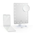 thumbnail image 2 of Impressions Vanity Touch XL and Touchup LED Makeup Mirror Bundle, 5X Magnifying Tabletop (White), 2 of 7