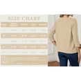 thumbnail image 6 of HOWCOME Women's Lightweight Button-Up Cardigan Soft Knit 3/4 Sleeve Sweater Casual Layer, Beige 2XL, 6 of 7