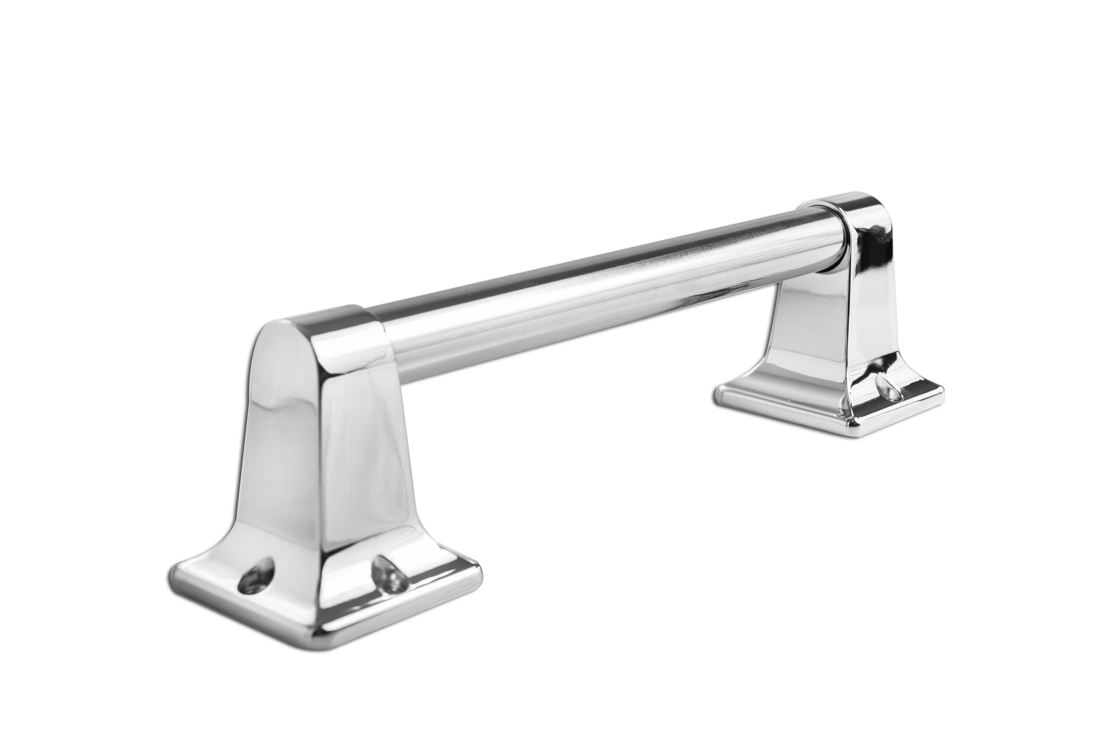 (4 pack) Mainstays 9" Assist Bar, 7/8 inch Diameter and Exposed Screws in Chrome