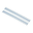 thumbnail image 3 of Binding Tool, Cuttable 10 Pcs PP Plastic Binding Strip Rust Proof 65 Sheet Holdable  For Student For School Supplies Light Blue, 3 of 8