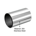 thumbnail image 3 of Uxcell 0.1x100x1000mm 304 Stainless Steel Roll Sheet Fine Plate Sheet Foil, Silver Tone, 3 of 5