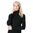 thumbnail image 3 of Principles - Vestido Midi Acanalado para Mujer (Negro), 3 of 3