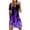 Purple formal dresses for women, variant on Summer Saving Wycnly Formal Dresses for Women Sexy Keyhole Slim Cold Shoulder Strap Tunic Mini Dresses Round Neck Short Sleeve Flame Print Summer Short Dress Green l