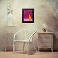 thumbnail image 4 of Unknown 15x18 Black Modern Framed Museum Art Print Titled - Colorful Vase II, 4 of 5