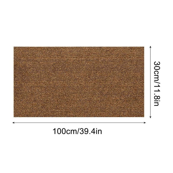EARKITY Cat Scratch Mat, Cat Wall Stracther, Cat Scratching Board, Cat Floor Scratching Pad, Trimmable Self-Adhesive Easy Use for Couch Wall Carpets