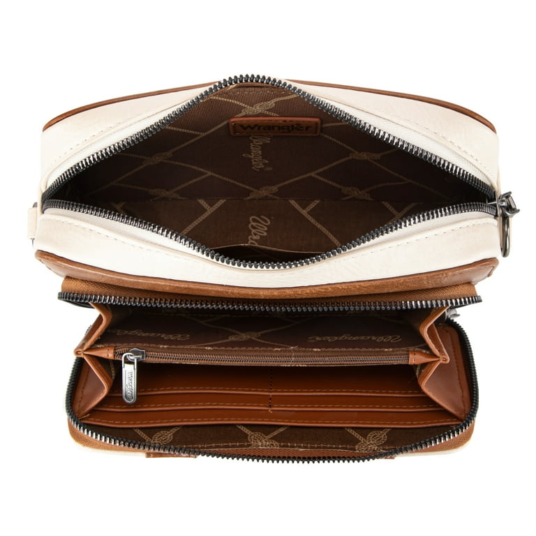Wrangler Crossbody Bag for Women Vegan Leather Western Shoulder