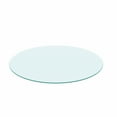 Topcobe 30 Inch Round Glass Table Top Tempered 1/4" Thick Round