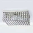 thumbnail image 1 of Lalia Home LHM-2004-CH Glam 2 Light 12 in. Square Flush Mount, Chrome, 1 of 4