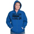 thumbnail image 4 of I Dont Get Older I Level Up Gamer Zip Up Hoodie Men's Women's Brisco Brands S, 4 of 6