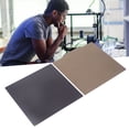 thumbnail image 4 of 257x257mm Dual-Sided 3D Printer Build Plate: Smooth PET Surface (PLA Compatible, 120℃ Heat Resistant) & Textured PEI Plate (PLA/ABS/PETG/TPU/Nylon, 260℃ Heat Resistant) with Magnetic Rubber & Spring, 4 of 6