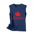 thumbnail image 4 of Amzcrzy Camisole pour Femmes Tendance à Imprimé de Feuille d'Érable Camisoles de la Fête du Canada Décontractées à Col Rond Sans Manches Hauts pour Femmes Confortables Camisoles d'Été pour Femmes, 4 of 4