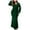Army Green, variant on Axiiglly Women Prom Dress Long Sleeve Wrap Dress V Neck Glitter Bodycon Maxi Dress Plus Size Cocktail Party Wedding Guest Dresses