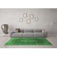 thumbnail image 3 of Ahgly Company Indoor Rectangle Medallion Emerald Green Traditional Area Rugs, 5' x 8', 3 of 4