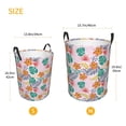thumbnail image 3 of Balery Tropical Plants Cesta de ropa redonda con asas, impermeable, independiente, para ropa, juguetes, dormitorio y familia-Medium, 3 of 6
