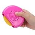 thumbnail image 4 of Outil pour Enlever les Poils, Rasoir pour Femmes 3‐en‐1 en ABS pour Sac, Sac à Main, Voyage, Autre Occasion, pour Différentes Parties du Corps, pour Femmes, Épilation (Rouge)-Rouge, 4 of 9
