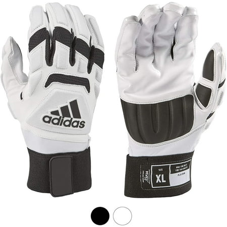 Image of adidas Freak MAX 2.0 Padded Football Lineman Gloves - Available in Multiple Styles Small White