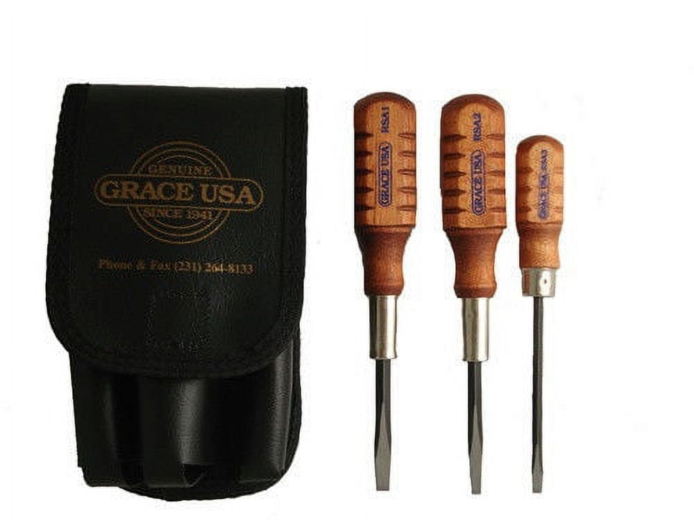 GraceRuger Single Action Straight Edge Screwdriver Set