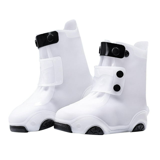 Cubrezapatos de lluvia reutilizables para niños Botas de lluvia y nieve Antideslizante Silicona resistente al desgaste 34 35 Hugo Cubrezapatos de lluvia para niños