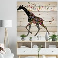 thumbnail image 3 of Design Art - Cheerful Giraffe Running, 3 of 5