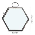 thumbnail image 2 of Hanging Glass Frame for Pressed Flowers, Clear Glass Floating, 2 of 4