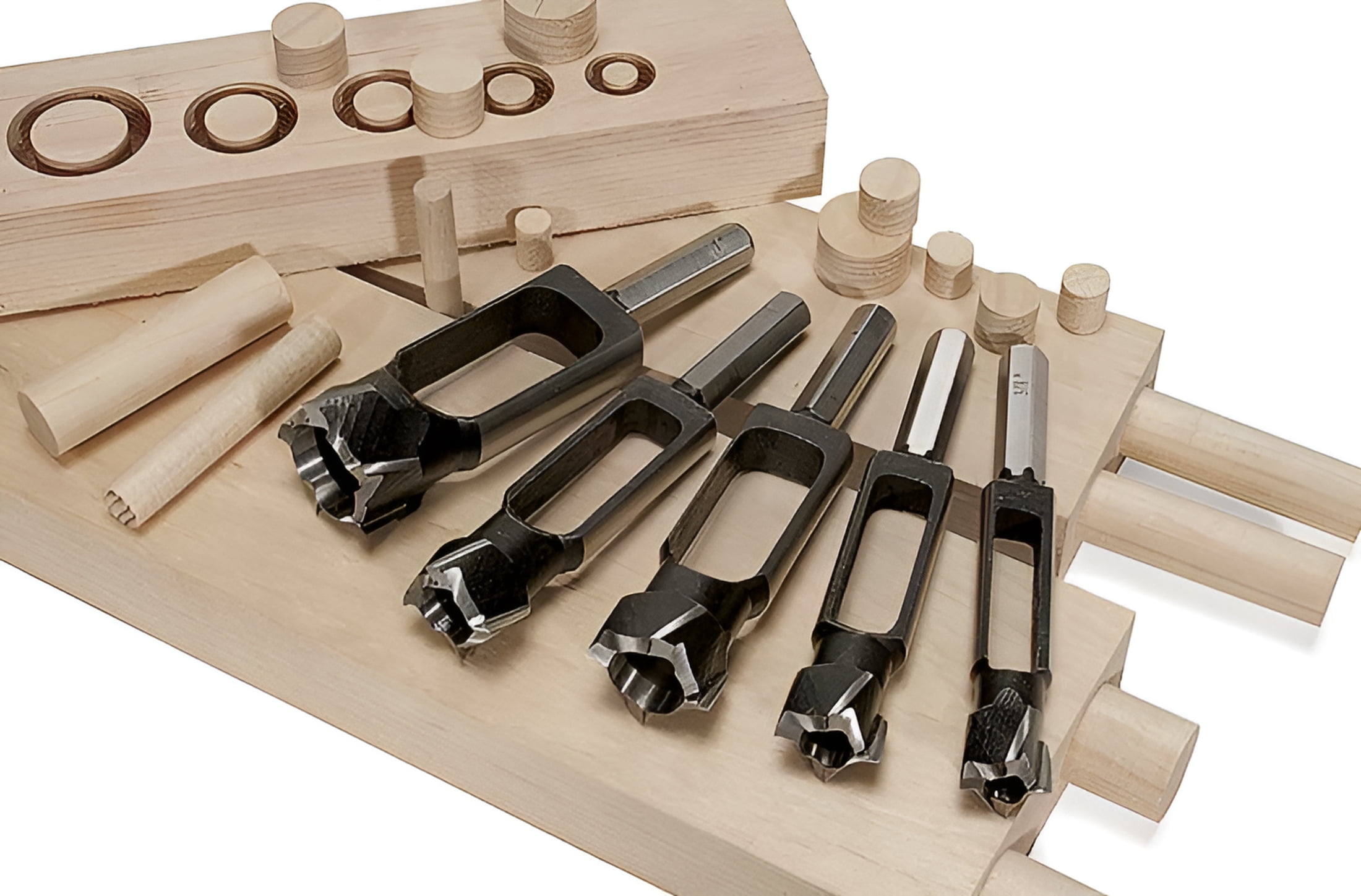 Max-Craft Tenon Dowel Plug Cutter Drill Bit Plug Maker Wood Cutter 3/8 inch