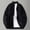 08 Black, variant on YueHuiYing Men's Casual Fashion Cardigan Half Stand Collar Patchwork Knitted Cardigan Loose Sweater Loose Outerwear