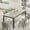 Grey/Black, variant on Garvee 70.8in Industrial Dining Table for 6, Wooden Long Dinner Table with Mortise Tenon Design, Kitchen Table with Sturdy Metal Legs, for Dining Room Home Office Living Room, White Faux Marble