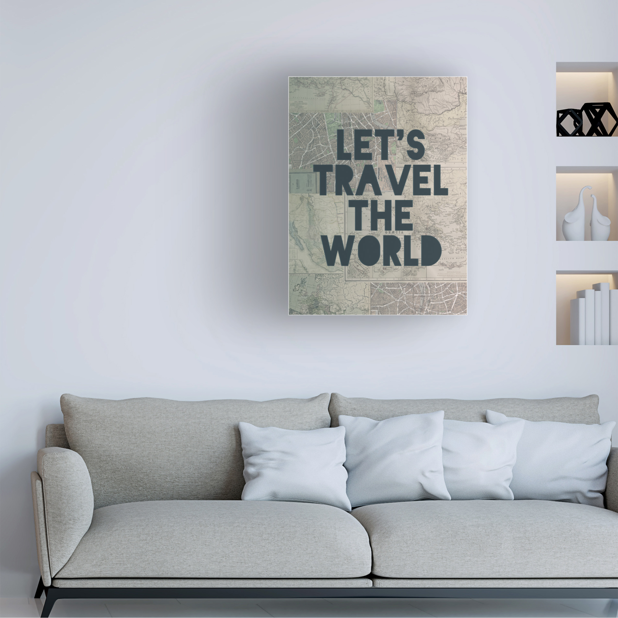 Leah Flores 'Travel the World' Canvas Art