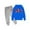 Blue, variant on GobdXE Girls 2 Piece Outfit Brooklyn New York Arc Letter Print Hoodie Jogger Pants Warm Fall Winter Sweatsuit Tracksuit 5-6 Years,Navy