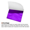 thumbnail image 4 of Gold Leaf Foil Sheet, Purple Leaf Papers, 3.3" x 3.1" for Decoration, Sculptures, Painting, Pack of 150 Pcs, 4 of 5