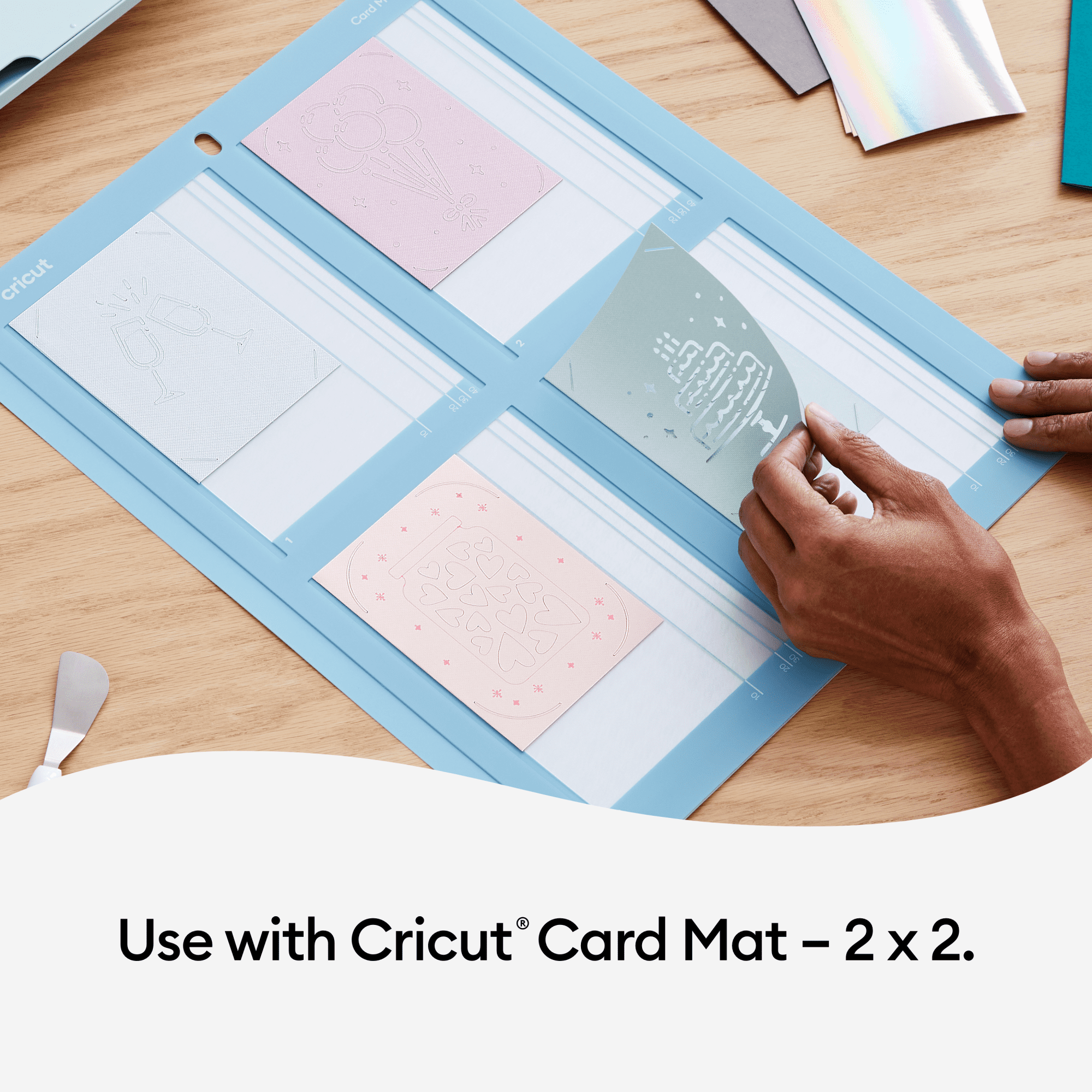 2009488)Cricut Card Mat 2x2 13x16.25 Inch