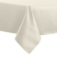 thumbnail image 1 of Ultimate Textile (10 Pack) Herringbone - Fandango 60 x 90-Inch Rectangular Tablecloth, Ivory Cream, 1 of 3