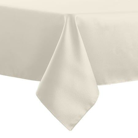 

Ultimate Textile Herringbone - Fandango 54 x 54-Inch Square Tablecloth Ivory Cream